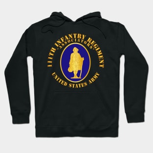 111th Infantry Regiment - Associators - DUI  X 300 Hoodie